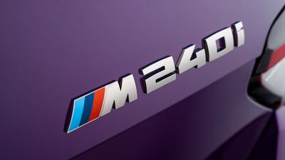 The M240i model will be priced from Dh285,000 when it lands in the UAE in January.
