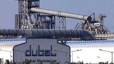 The Dubal plant in Jebel Ali.
