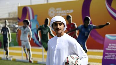 Rayan Yaslam has become an important player for Al Ain and intends to stake a claim for a place in the UAE team. Chris Whiteoak / The National