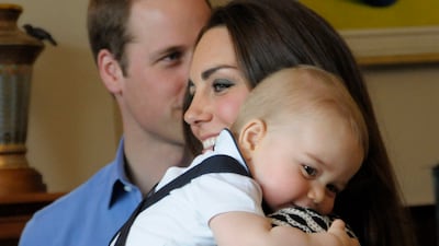 Taken at Government House in New Zealand in April 2014, Kate called this her 'favourite' photo from the royal tour. Getty Images