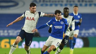 Pierre-Emile Hojbjerg 6 – Was on the receiving end of a heavy challenge early on but was arguably Tottenham’s brightest spark. Battled well and tried to keep the ball moving. AFP