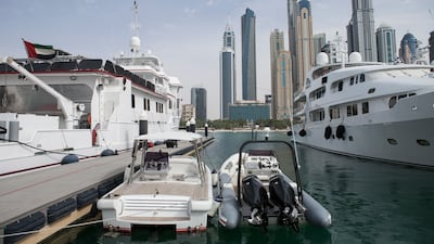 The luxury lifestyle, golden visas and low tax environment that the UAE offers have helped to enshrine its place as the world's wealth magnet. Reem Mohammed / The National