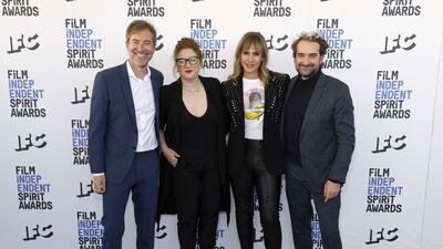 From left: Mark Duplass, Mel Eslyn, Zackary Drucker and Jay Duplass.