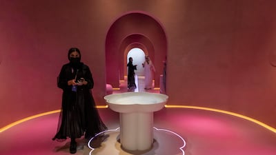 Al Waha resembles a futuristic Moroccan Riad.