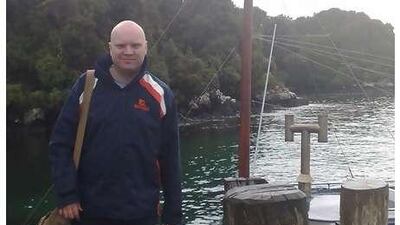 The "Twitchhiker," Paul Smith, in New Zealand.