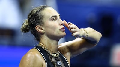 Belarus's Aryna Sabalenka is into the third round in New York. AFP