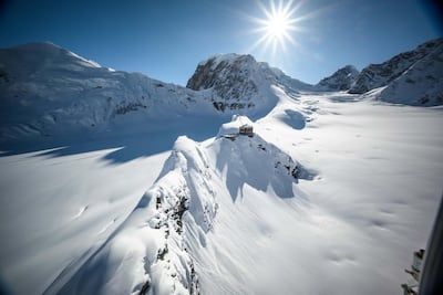 The lodge offers expansive winter vistas. Courtesy Chris Burkard