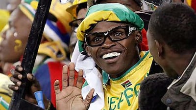 A South Africa fan highlights how supporters in the country were riding the crest of the World Cup wave. They still are.