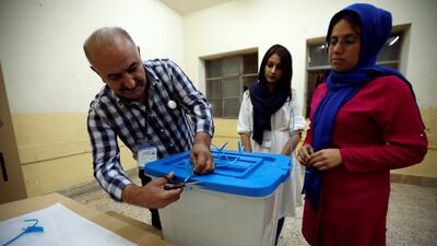 Both Baghdad and Erbil are in agreement that the result of the Kurdish independence referendum will be non-binding. Azad Lashkari / Reuters