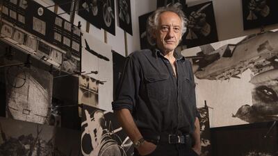 The Boardroom as part of Peter Kennard: Unofficial War Artist. Courtesy IWM