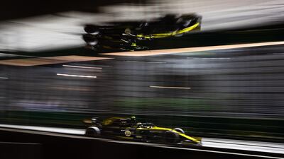 Nico Hulkenberg during qualifying for the Singapore Grand Prix at the Marina Bay Street Circuit on Saturday September 21. Getty