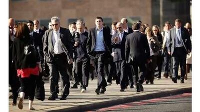 A study by the pensions group Aviva found that one in 10 people believe they will never be able to give up work.