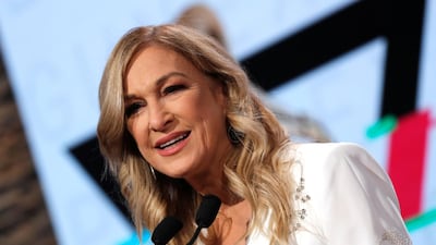 The Recording Academy chief executive Deborah Dugan announces nominations for the 2020 Grammy Awards at a news conference in Manhattan, New York. Reuters.