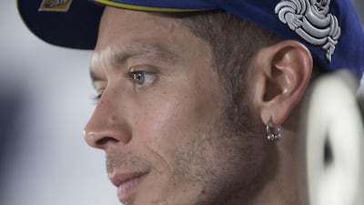 Valentino Rossi, a nine-time world champion in all categories, was on board an endurance bike when the accident happened and was first transferred to hospital at Urbino, in eastern Italy, and later underwent surgery in Ancona. Mirco Lazzari / Getty Images