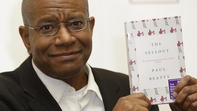 American Paul Beatty wins the 2016 Man Booker Prize for his book "The Sellout". Alastair Grant / AP Photo