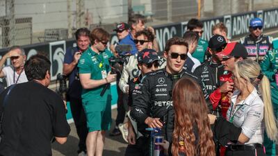 End of Year F1 Driver’s Photo Session and Parade 2022. Victor Besa / The National
