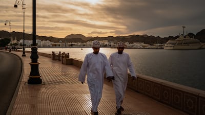 The Muscat Anchorage near the Strait of Hormuz in Muscat, Oman. The country has not faced a major impact from the Strait of Hormuz blockade. Getty Images