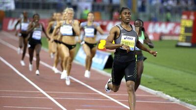 Caster Semenya. Gregorio Borgia / AP Photo