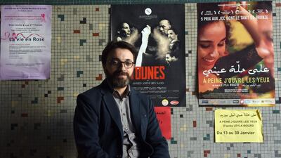 Tunisian director Mohamed Ben Attia worked as a sales man before he started making films. AFP