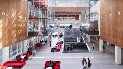 Amity University Dubai campus. The university describes itself as the largest multidisciplinary university in the UAE. Photo: Amity University Dubai