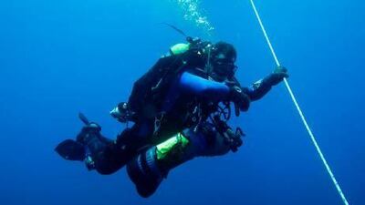 The new project is the world’s first and only underwater debris data-collection programme of its kind operating on a global scale year-round. Antonie Robertson / The National