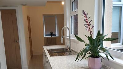 The Wilkinsons have lived in the home for two years. They hope to raise sell 120,000 raffle tickets for £2.50 (Dh12) each. Courtesy: Samantha Wilkinson