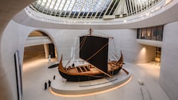Zayed National Museum opened late last year. Victor Besa / The National
