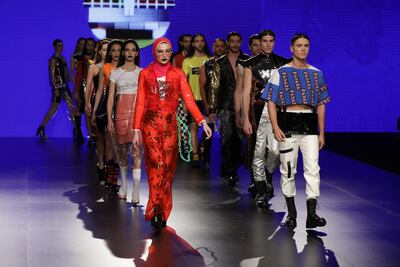 Trashy Clothing has been known to make political statements on the runway. Courtesy Trashy Clothing