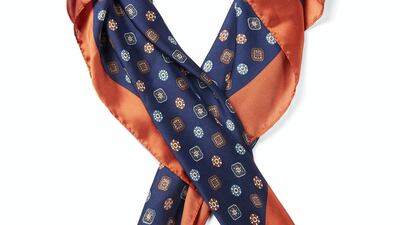 Geometric-printed foulard, Dh59, Mango