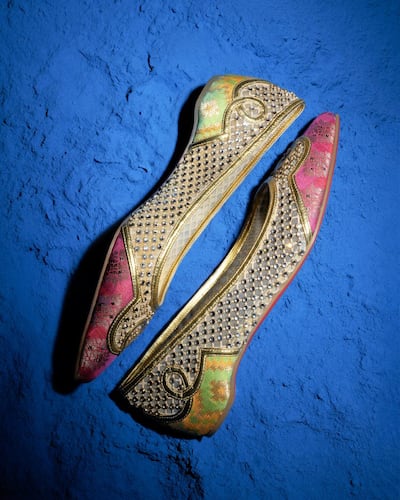 Traditional Indian juttis have a rich history rooted in the Mughal era. Photo: Christian Louboutin