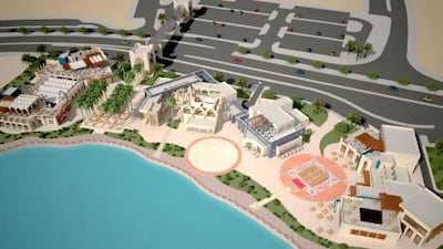 How the development will look. "It's to make it an attraction for the locals," says RAK's director of tourism, Khalid Motik. Courtesy RAK Tourist Authority