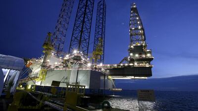 Middle East rig activity lags while spending decreases in line with production cuts. Luis Enrique Ascui / Reuters