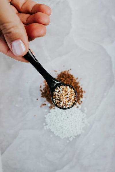 Vitamins and micronutrients are delivered in granular form. Courtesy Bioniq