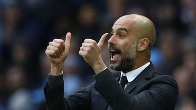 Manchester City manager Pep Guardiola reacts during the match against Chelsea on Saturday. Phil Noble / Reuters / December 3, 2016