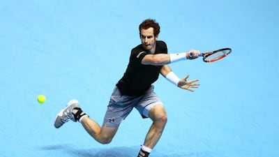 Andy Murray’s Singapore Slammers will face Roger Federer and the UAE Royals in Dubai on Tuesday in IPTL action. (Photo by Clive Brunskill/Getty Images)