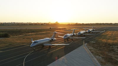 The VistaJet fleet consists of 360 aircrafts. Photo: VistaJet