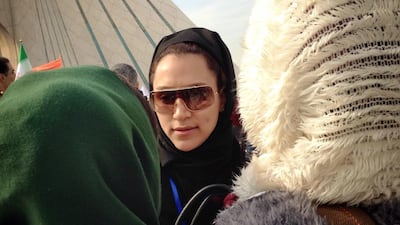 Yeganeh Salehi, who had been detained in Tehran, has been released on bail. Courtesy Ali Rezaian