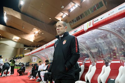 Leonardo Jardim has two games to ensure Monaco remain in Ligue 1. AFP