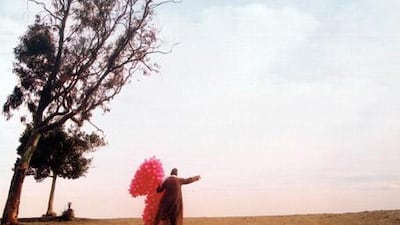 (Re)construction #2, by Hala Elkoussy, 2003. Elkoussy is a board member of the Contemporary Image Collective, an independent, non-profit initiative established six years ago in Cairo. Her work often explores the history of photography in Egypt.