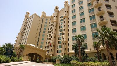 Apartments on Palm Jumeirah in Dubai. Pawan Singh / The National