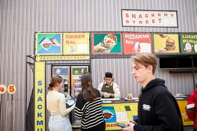 Snackery Street psychological research to explore whether the kind of fast foods commonly dispensed from vending machines could be reimagined to fight obesity. Photo: David Jagersma