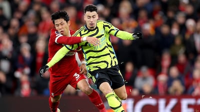 Took one for the team by stopping a Martinelli counterattack at the stroke of halftime. Impressed at the base of midfield and looked more confident on the ball than in previous games. EPA