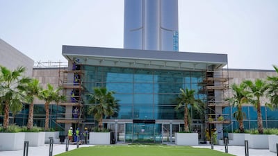 One of three outdoor parks at The Galleria Al Maryah Island. Photo: Victor Besa / The National