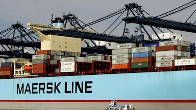 Agility and the shipping giant Maersk will work together to cut harmful CO2 emissions. Jamie McDonald / Getty