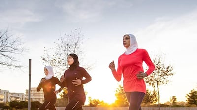 Fasting runners are being encouraged to pace themselves and exercise in the evening, after breaking their fast.