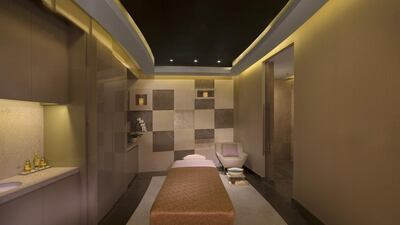 Nysa Spa single treatment room at the Hyatt Regency Dubai Creek Heights hotel. Courtesy Hyatt Regency Dubai Creek Heights