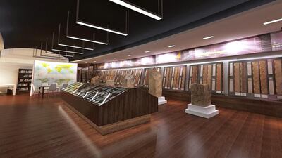 Provided illustration of the soil musuem planned for Dubai that is being developed by the International Centre for Biosaline Agriculture (Icba). Courtesy Icba