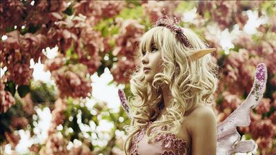 Alodia Gosiengfiao as in elf fairy cosplay. Courtesy Middle East Film & Comic Con