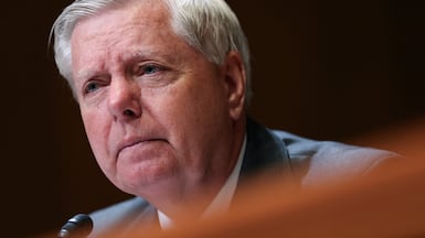 Speaking from Tel Aviv, Lindsey Graham told NBC News that Hamas is 'consolidating power'. Reuters