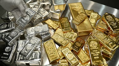 Gold has climbed nearly 71 per cent this year, while silver has leapt 145 per cent. Reuters